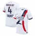 Paris Saint-Germain Lucas Beraldo #4 Bortedrakt 2025-26 Korte ermer